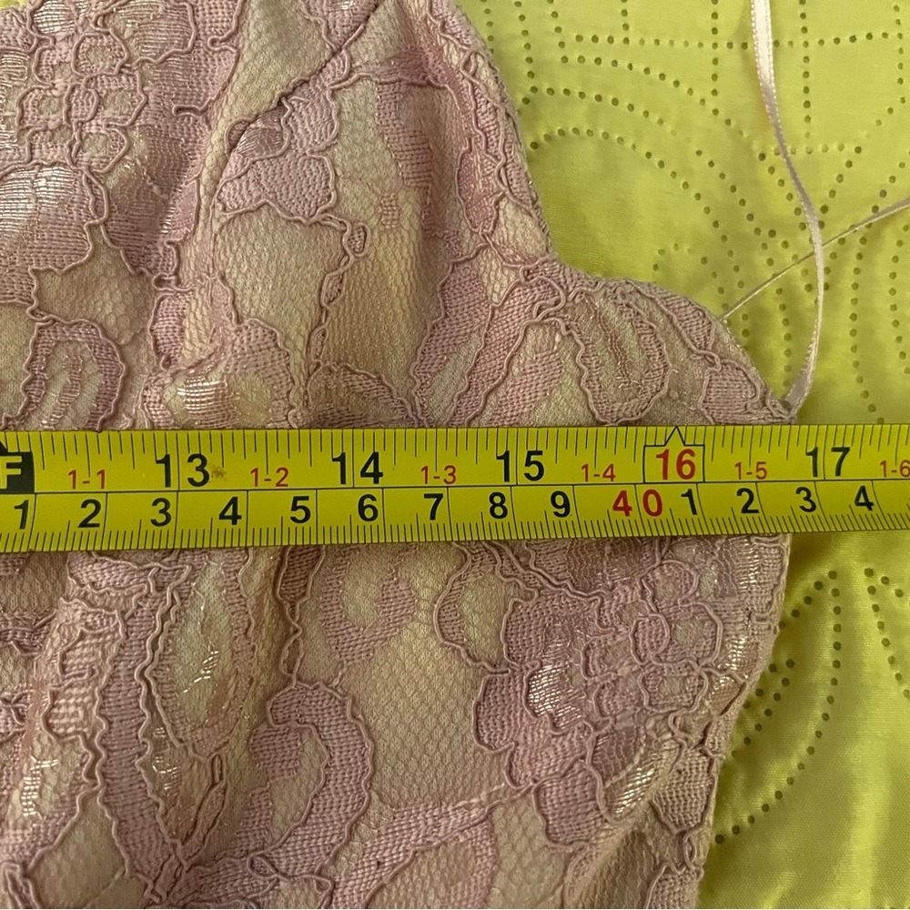 Francesca's Women's Sz Med Blush Pink‎ Scalloped Homecoming formal Dress - Picture 7 of 11